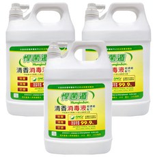 HungindoN 悍菌遁 清香消毒液 殺菌消毒防黴, 3.785L, 3桶