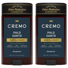 CREMO 體香膏 神聖之木, 75g, 2瓶