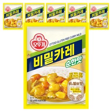 OTTOGI 不倒翁 無麩質咖哩粉 原味, 6包, 100g