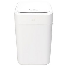 미홀 자동센서 스마트 휴지통, 화이트