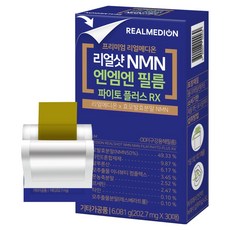 REALMEDION Real Shot NMN 口溶膜 Phyto Plus RX 30片, 1個, 6.081g