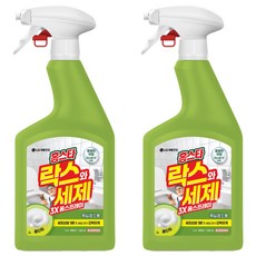 홈스타 락스와 세제 3X 폼스프레이 후레쉬 욕실청소용, 900ml, 2개