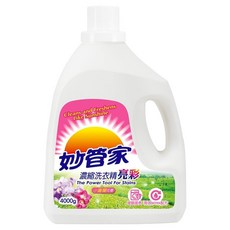 Magic Amah 妙管家 濃縮洗衣精 亮彩 小蒼蘭花香, 4kg, 1桶