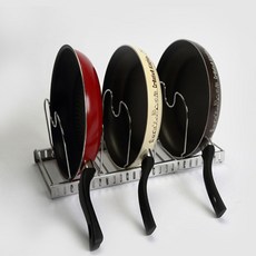 INEX 可擴展6層平底鍋收納架, 單色