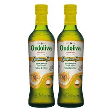 Ondoliva 奧多利瓦 葵花油, 500ml, 2個