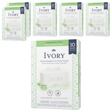 아이보리 젠틀 바 솝 알로에 센트, 113g, 60개