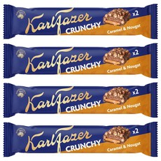 karlfazer 牛奶巧克力夾心棒 焦糖口味, 55g, 4條
