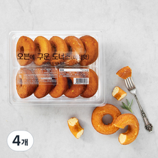 오븐에 구운 도너츠 버터맛, 40g, 10개입, 4개