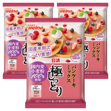 Nissin 팬케익믹스 고쿠싯토리, 3개, 480g