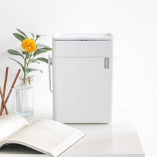 Changsin Living 昌信生活 FRANCO Franco韓國製單手按壓式廚餘垃圾桶 5L, 白色, 1個