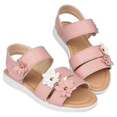 paperplaneskids 女童花朵涼鞋