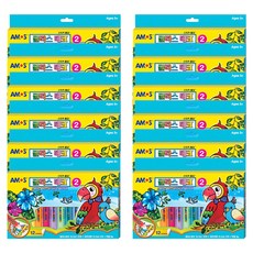 AMOS 玻璃裝飾2套, 12套, 混合顏色