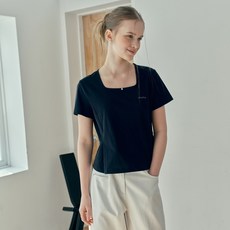 JUCY JUDY 女款方領喇叭T恤 JZTS320C