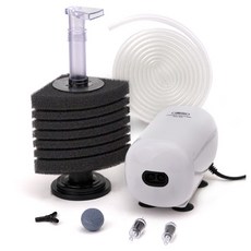 Amazon 水族箱用氣泡產生器 SH-A3 + 海綿過濾器 SF2892 套組, 1套