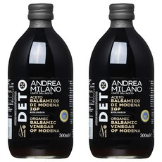 ANDREA MILANO 巴薩米克醋, 2個, 500ml