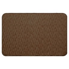 Couselect 吸水速乾浴室地墊 防滑加厚, 顆粒棕, 1個