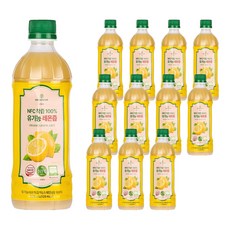 파이토메이드 NFC착즙 100% 유기농 레몬즙, 12개, 500ml