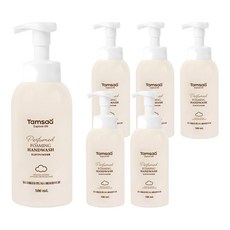 Tamsaa 香氛洗手慕斯 爽身粉香, 500ml, 6個