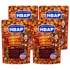 HBAF 四川風味花生與玉米粒, 120g, 4包