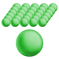 Bebein 嬰兒球池 60p, 亮麗綠