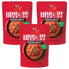 동원 양반 비빔드밥 참치김치 비빔밥 포켓, 3개, 250g