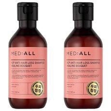 메디올 알시피 안티 헤어 로스 두피청정 샴푸 힐링부케향, 100ml, 2개