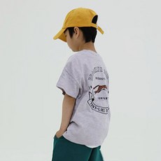sonyun market 兒童獵豹竹節棉短袖T恤