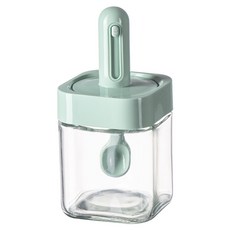 PINMOO 品沐 方形伸縮調味罐 綠色, 250ml, 1個