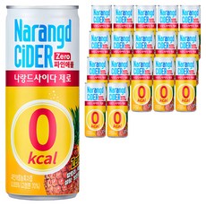 Narangd CiDER Zero零卡鳳梨汽水, 18罐, 245ml