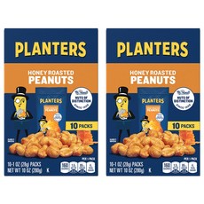 Daesang Planters 紳士牌蜂蜜烘烤花生, 28g, 20個