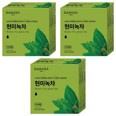 다하다 현미녹차, 1.2g, 100개입, 3개