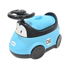 babyhood 小汽車座便器 可愛造型 抽屜式, 藍色