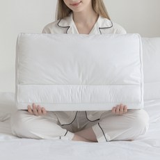 Homesliving 純棉招牌頸椎枕, 1個, 白色