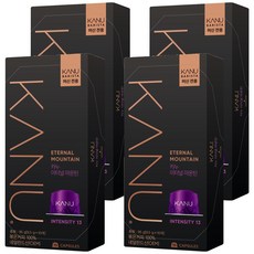 KANU Barista 咖啡機專用膠囊咖啡 Eternal Mountain, 9.5g, 10入, 4個