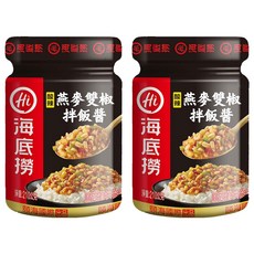海底撈 燕麥雙椒拌飯醬, 210g, 2罐
