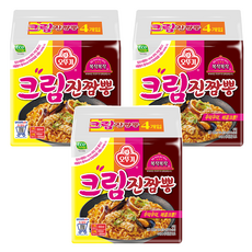 오뚜기 크림진짬뽕 130g, 12개