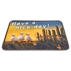 矽藻土軟地墊 加厚款 2個, D鴨子 多色, 1組