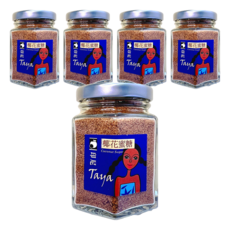 TAYA 椰花蜜糖，GI值僅35，可用於烹飪、泡茶、泡咖啡, 60g, 5罐