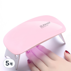 SM Eco Lab SUN 迷你凝膠燈, 粉色, 5個