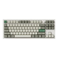 키크론 Q3 MAX RGB 기계식 핫스왑 유무선 텐키리스 키보드, 화이트, Q3M-P4, 바나나축