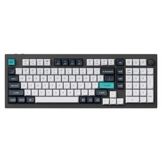 키크론 Q5 MAX 유무선 텐키리스 키보드, 카본블랙, Q5M-M1, 적축