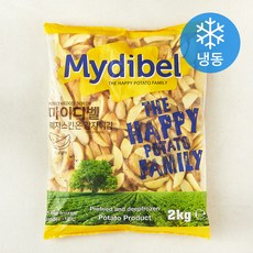 마이디벨 웨지감자 스킨온 (냉동), 2kg, 1개