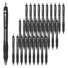 東亞 CRONIX DX 原子筆 1.0mm, 黑色, 60入