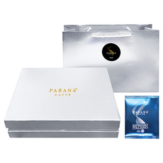 PARANA 金牌咖啡 節慶系列 低因濃縮咖啡濾掛包禮盒 附提袋, 低因濃縮咖啡濾掛包, 1盒