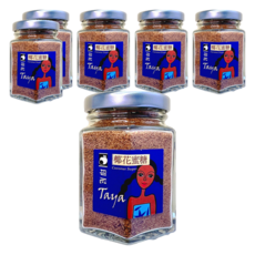 TAYA 椰花蜜糖，GI值僅35，可用於烹飪、泡茶、泡咖啡, 60g, 6罐