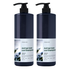 L'ODEUR VERT 魚腥草茶樹清涼健髮洗髮精 草本薄荷香, 1kg, 2個