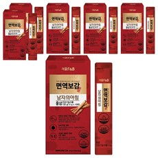 Seoul F&B 男性保健紅蔘萃取液隨身包 10條入, 120g, 6個