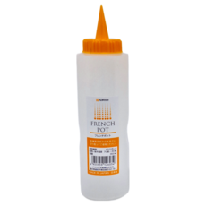 NAKAYA 日本調料擠壓瓶 油瓶 黃色 6瓶, 350ml, 1組