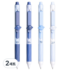 Kumihands 可愛可擦式原子筆 0.5mm 4件套組, 火箭, 2套