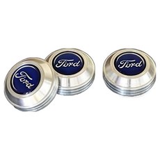 鋁製Logo車牌螺絲 福特 鍍鉻銀[3入1組], 3個, 福特(鍍鉻銀)